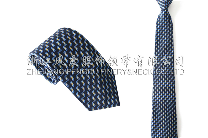 印花真絲商務領帶