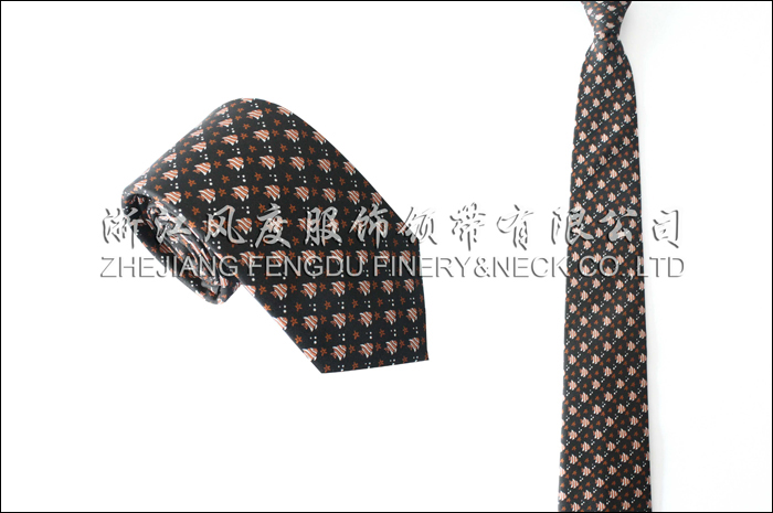 印花真絲商務領帶