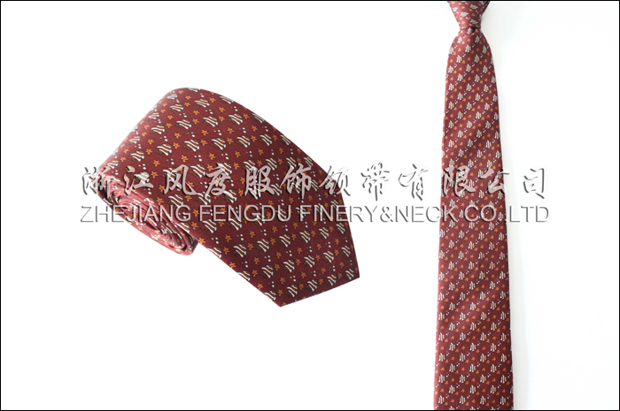 印花真絲商務領帶