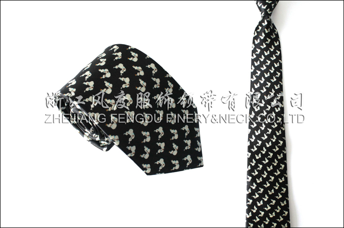 印花真絲商務領(lǐng)帶