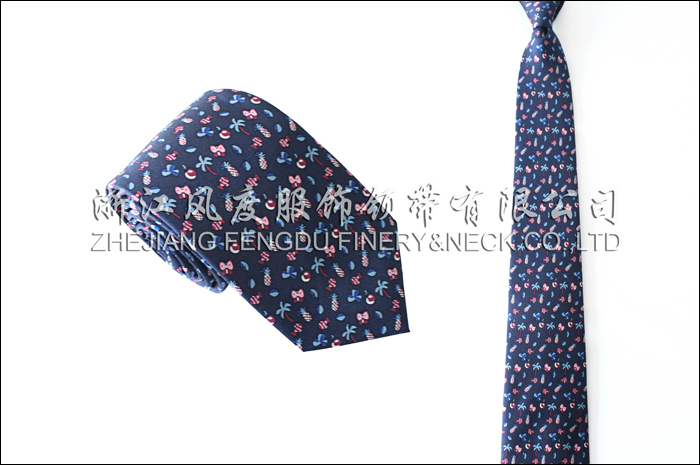 印花真絲商務領(lǐng)帶