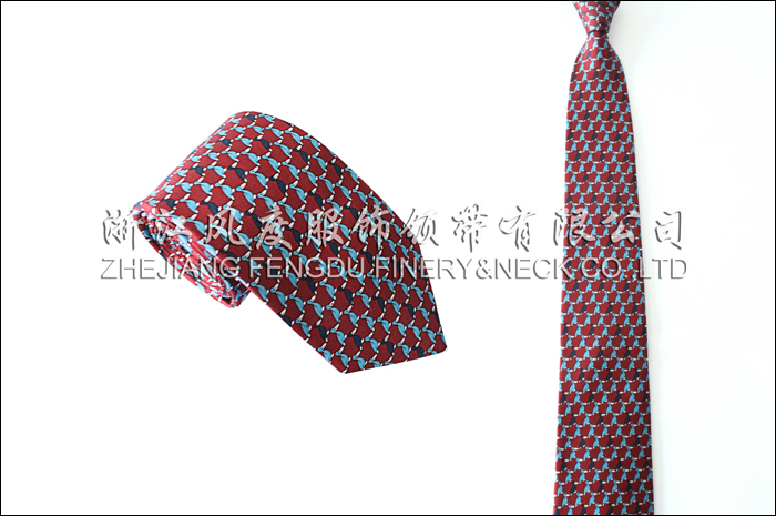 印花真絲商務領(lǐng)帶