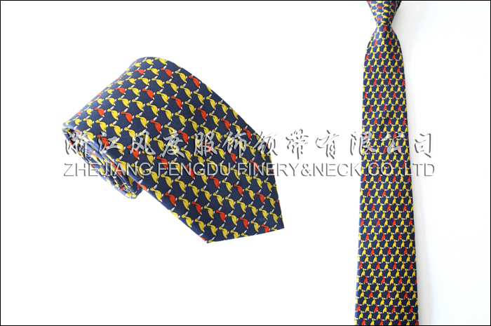 印花真絲商務領(lǐng)帶