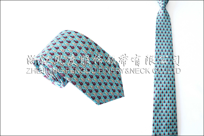 印花真絲商務領(lǐng)帶