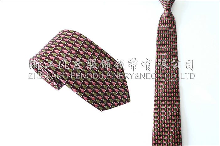 印花真絲商務領(lǐng)帶