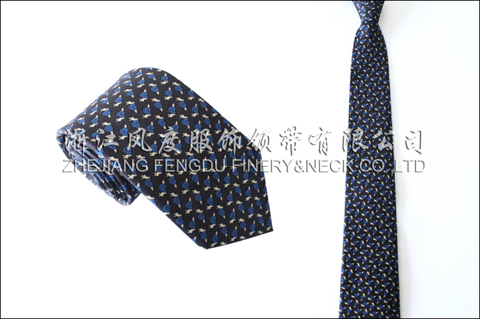 印花真絲商務領(lǐng)帶